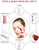Removedor de cabello facial de dama recargable USB portátil y recortadora de cejas
