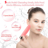 3 en 1 cepillo de limpieza facial de silicona y removedor de cabello facial